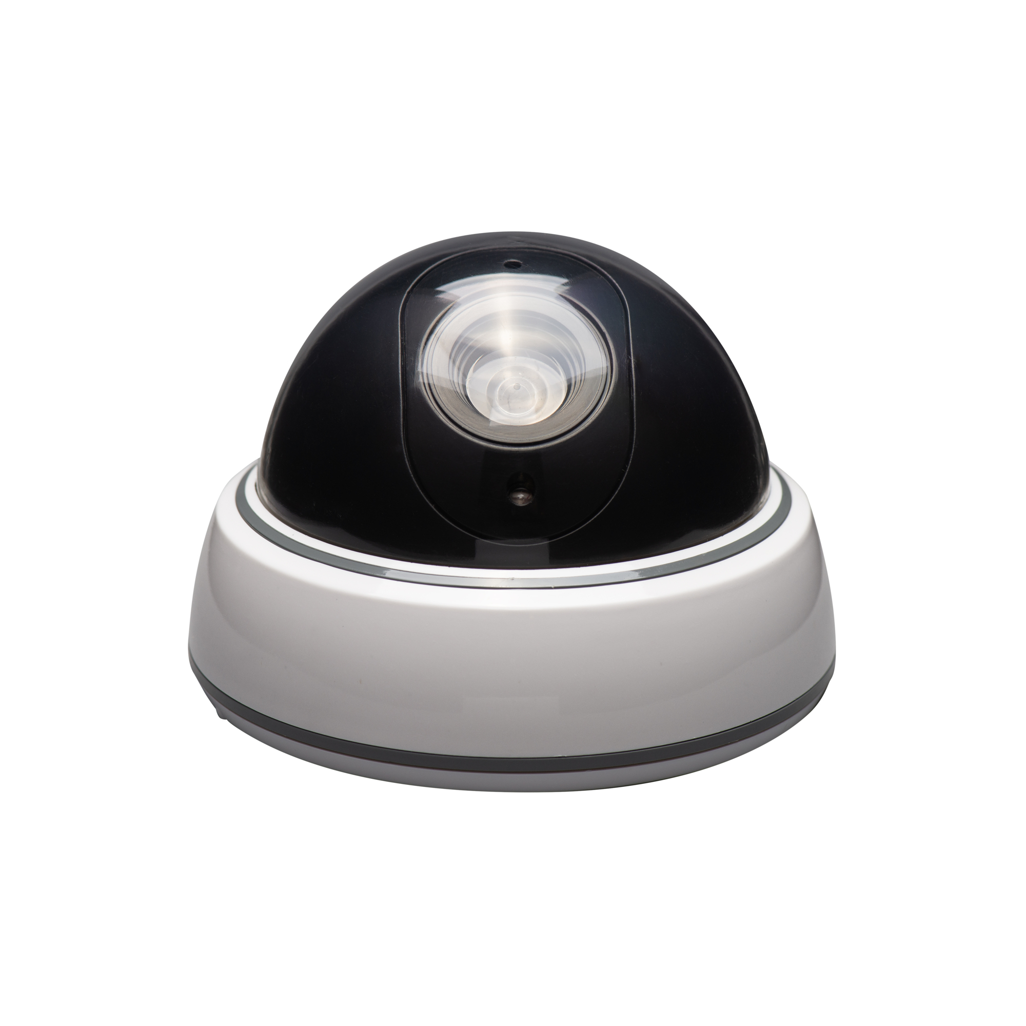 Sabre Fake Dome Security Camera - 5in.L x 3.2in.W x 5in.H, Blinking Red LED Light, Wireless, Model# HS-FSCD